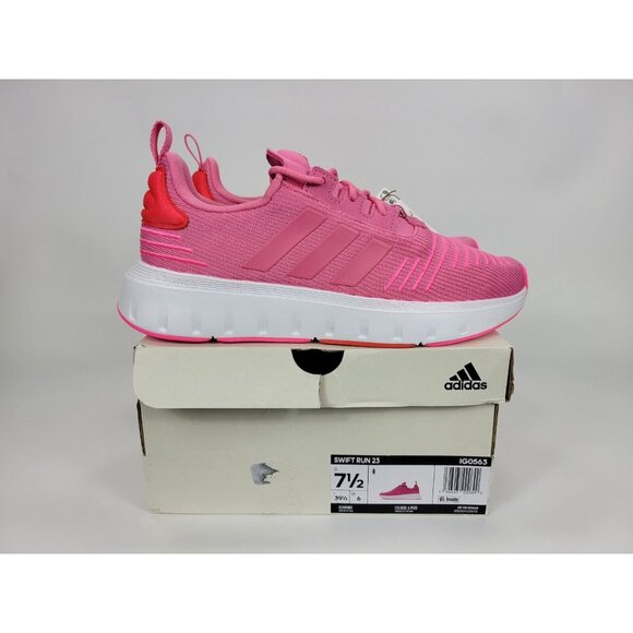 adidas Shoes - Adidas Swift Run 23 Athletic Shoes Sneakers Size Womens 7.5 Youth Girl 6Y IG0563